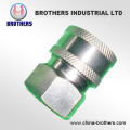 1/4 3/8 1/2 Stainless Steel High Pressure Washer Quick Connecting Coupling Coupler Fittings